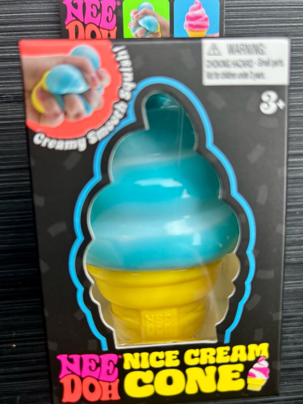 Kids NEEDOH NIce Cream Cone squeeze Toy - official NIB - Picture 2 of 6